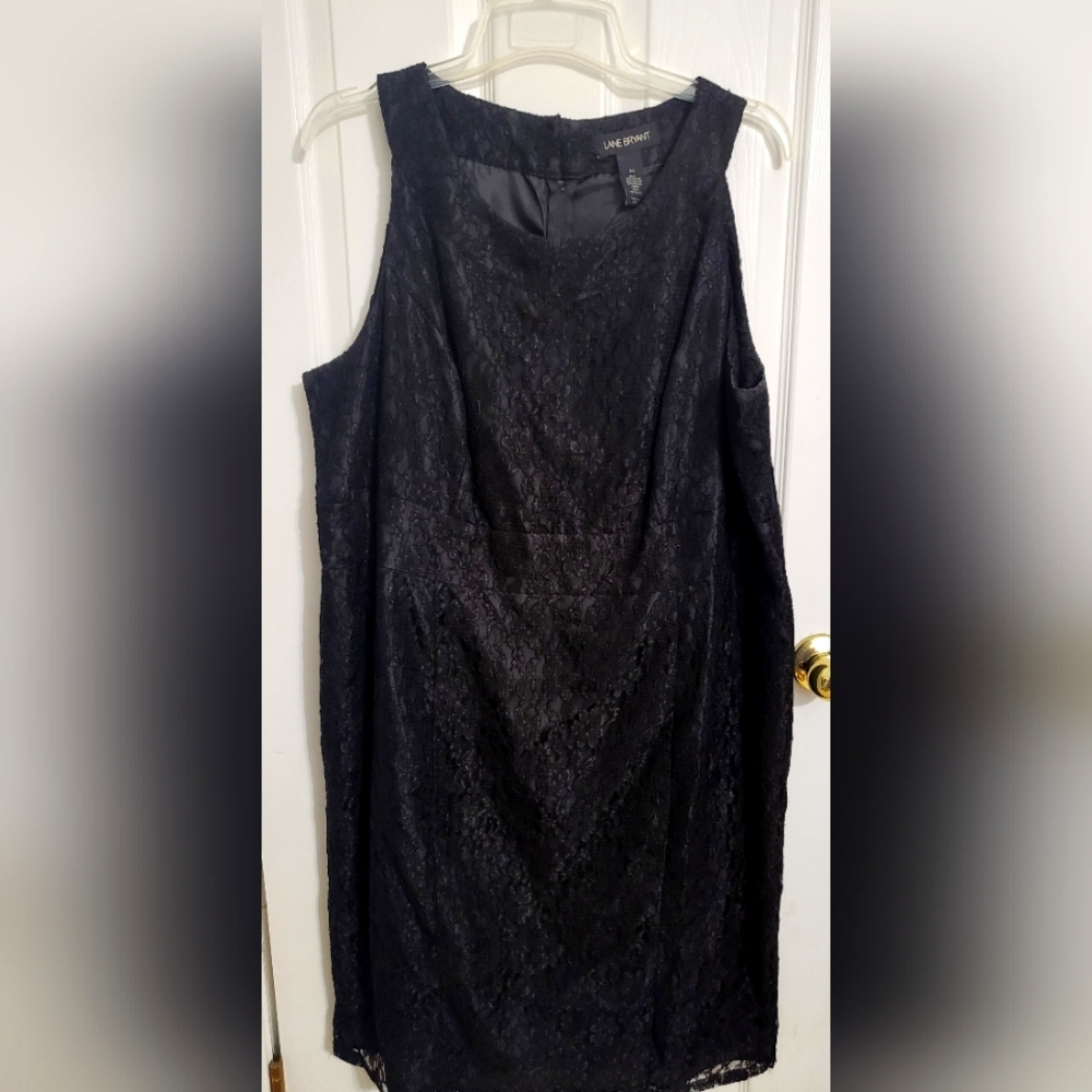 Little black dress, size 24